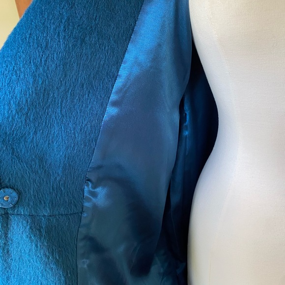 ❄️UGG❄️ Hattie Long Oversized Coat Dark Teal Size Small - Picture 9 of 10